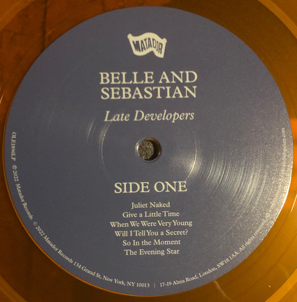 Belle And Sebastian* : Late Developers (LP, Album, Ltd, Ora)