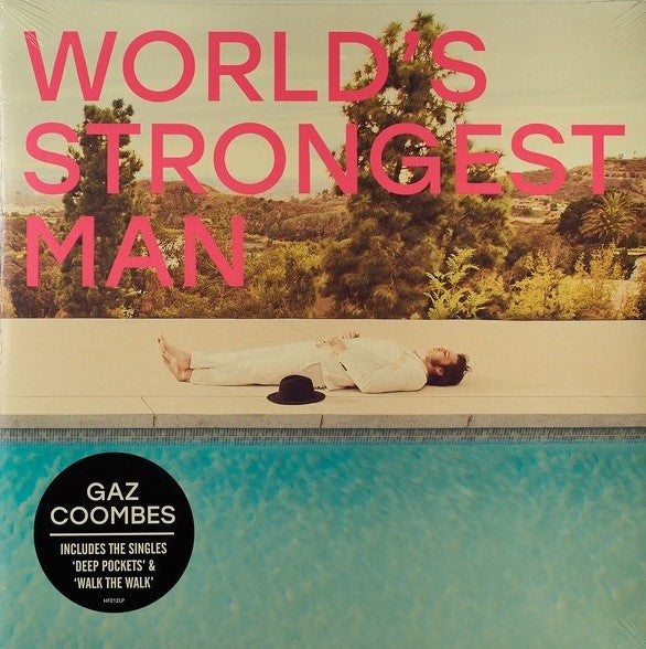Gaz Coombes : World's Strongest Man (LP, Album, RE, Whi)