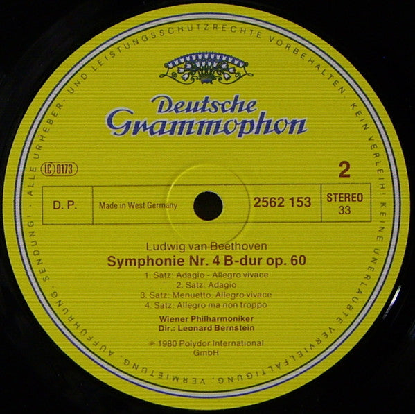 Ludwig Van Beethoven · Leonard Bernstein, Wiener Philharmoniker = Wiener Philharmoniker : 9 Symphonien (8xLP + Box, Comp)