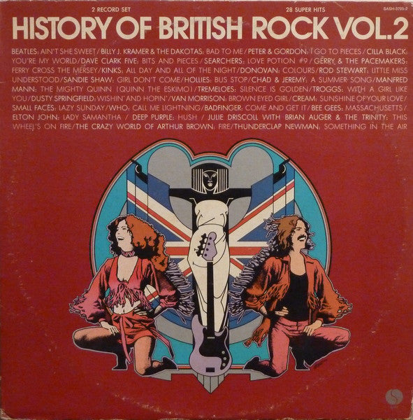 Various : History Of British Rock Vol. 2 (2xLP, Comp, Gat)