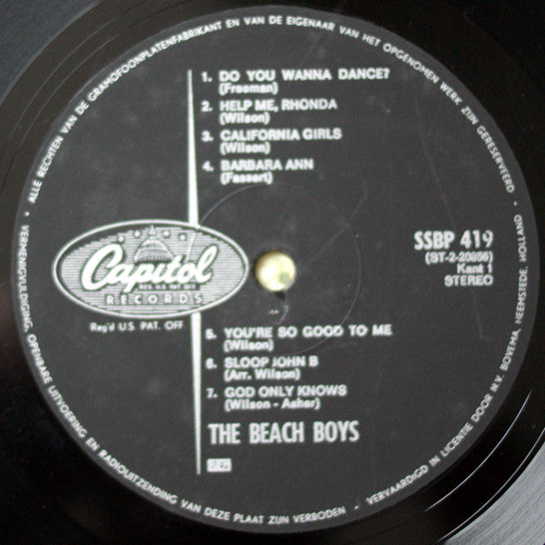 The Beach Boys : The Beach Boys (LP, Comp)