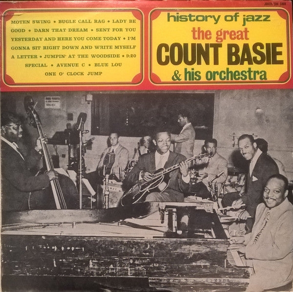 Count Basie Orchestra : The Great Count Basie & His Orchestra (LP, Comp)