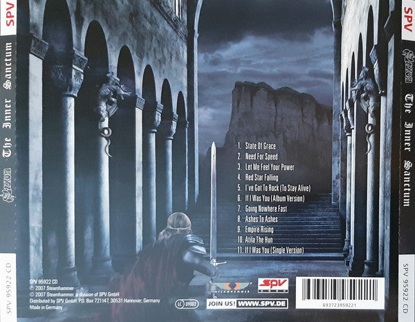 Saxon : The Inner Sanctum (CD, Album)