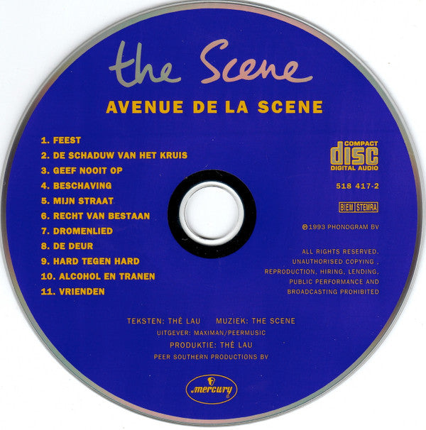 The Scene (2) : Avenue De La Scene (CD, Album)