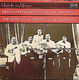 Django Reinhardt / Stéphane Grappelli With Quintette Du Hot Club De France : Swinging Strings (LP, RE)