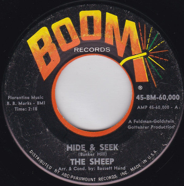 The Sheep : Hide & Seek (7", Single)