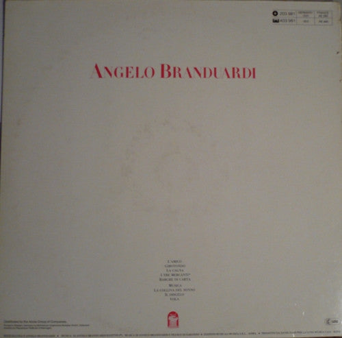 Angelo Branduardi : Angelo Branduardi (LP, Album, Gat)