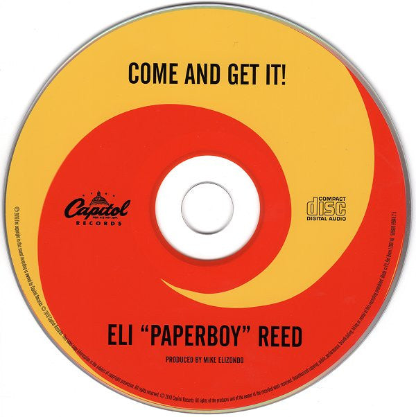 Eli "Paperboy" Reed : Come And Get It! (CD, Album)