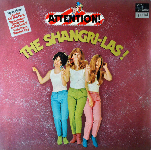 The Shangri-Las : Attention! The Shangri-Las! (LP, Comp, RE)