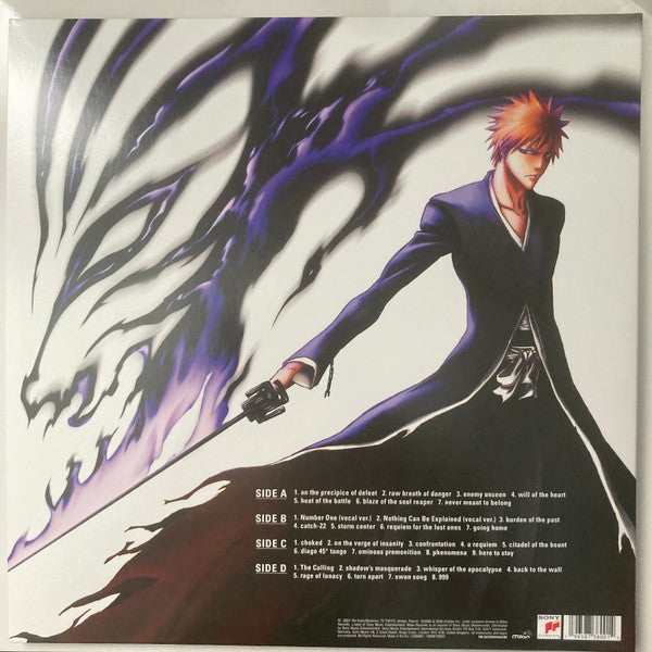 Shiro Sagisu : TV Animation Bleach Original Soundtrack Vol 1-2 (2xLP, Album, Ltd, Tra)