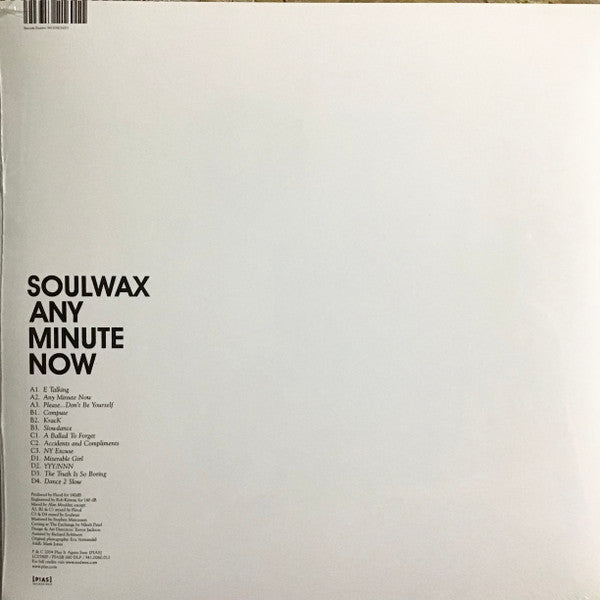 Soulwax - Any Minute Now  (LP) - Discords.nl