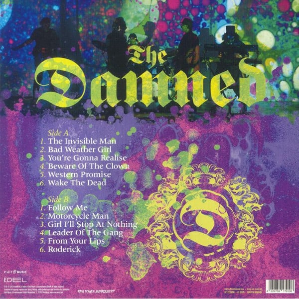 The Damned : Darkadelic (LP, Album, Ltd, Tra)