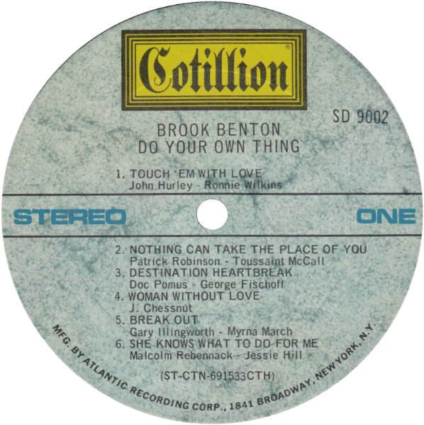Brook Benton : Do Your Own Thing (LP, Album)