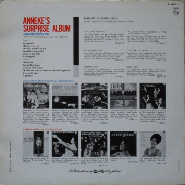 Anneke Grönloh : Anneke's Surprise Album (LP)