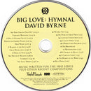 David Byrne : Big Love: Hymnal (Music Written For The HBO Series Plus Other Recent Compositions) (CD, Album)