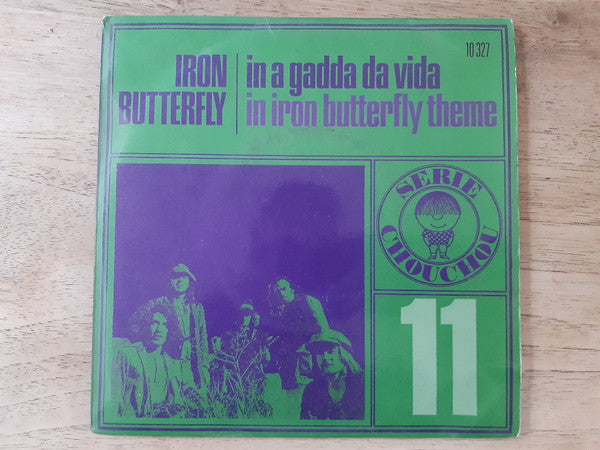 Iron Butterfly : In A Gadda Da Vida / In Iron Butterfly Theme (7", Single, RE)