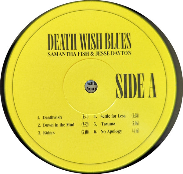 Samantha Fish, Jesse Dayton : Death Wish Blues (LP, Album,  )