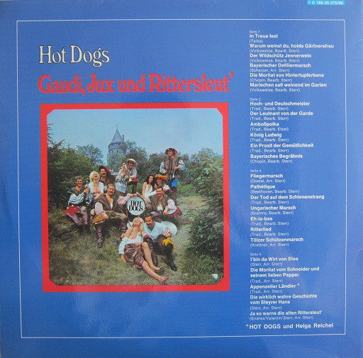 Hot Dogs : Gaudi, Jux Und Rittersleut' (2xLP)