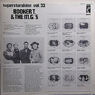 Booker T. & The M.G.'s* : Superstarshine Vol. 32 (LP, Comp)