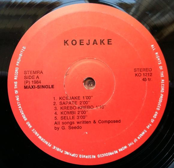 Koejaké : Koejaké (12")