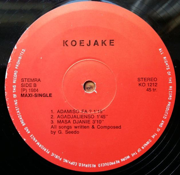 Koejaké : Koejaké (12")