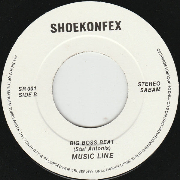 Music Line : Dancing Shoes / Big Boss Beat (7", Single)