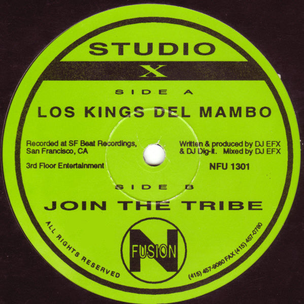 Studio X : Los Kings Del Mambo (12")