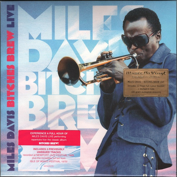 Miles Davis : Bitches Brew Live (LP, 180 + LP, S/Sided, Etch, 180 + Comp)