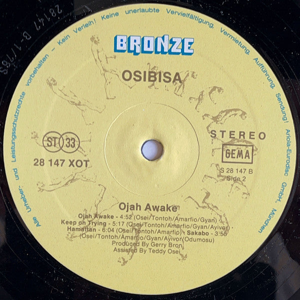 Osibisa : Ojah Awake (LP, Album)