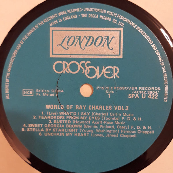 Ray Charles : The World Of Ray Charles Vol. 2 (LP, Comp)
