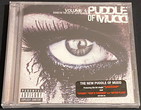 Puddle Of Mudd : Volume 4: Songs In The Key Of Love & Hate (CD, Album)