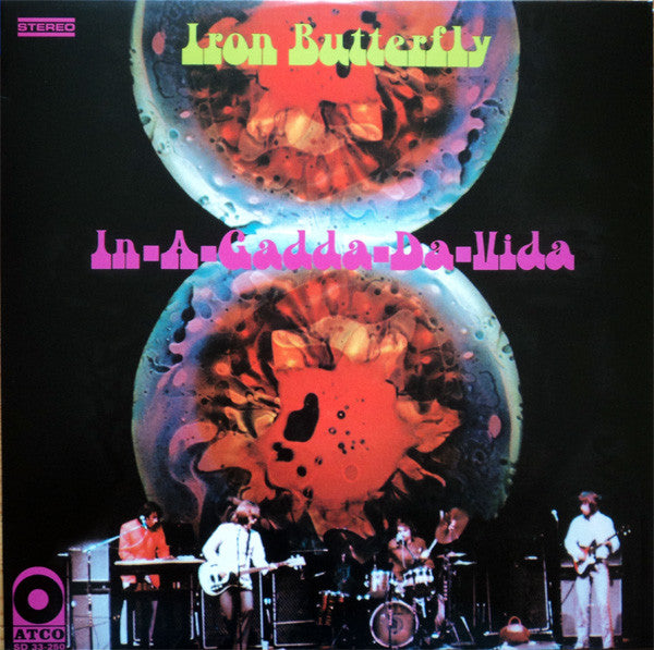 Iron Butterfly : In-A-Gadda-Da-Vida (LP, Album, RE)