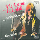 Marianne Faithfull : As Tears Go By (7", Single, RE)