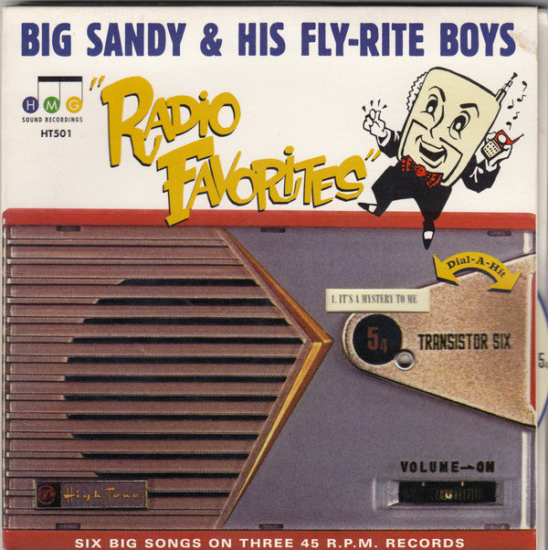 Big Sandy And His Fly-Rite Boys : Radio Favorites (3x7", Single)