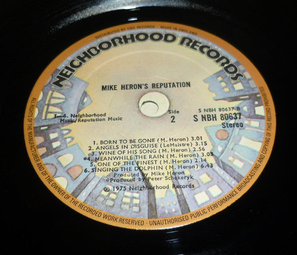 Mike Heron's Reputation : Mike Heron's Reputation (LP, Album)