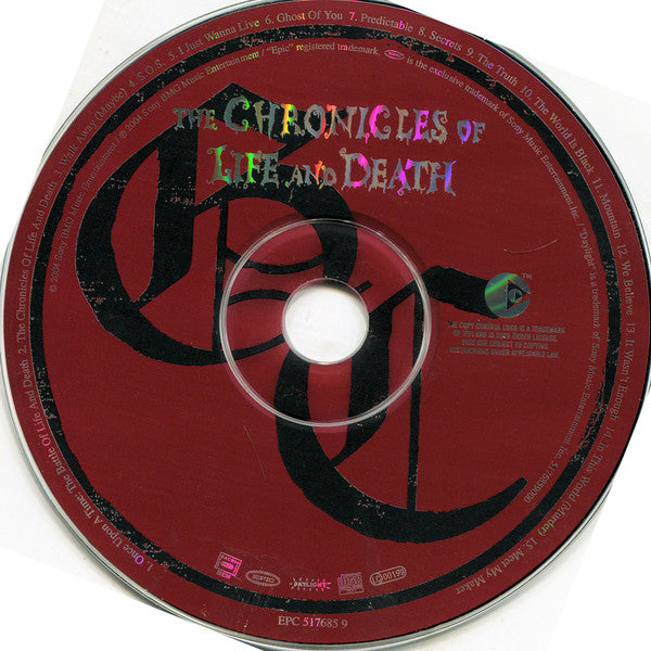 Good Charlotte : The Chronicles Of Life And Death (CD, Album, Copy Prot., Enh, Dea)