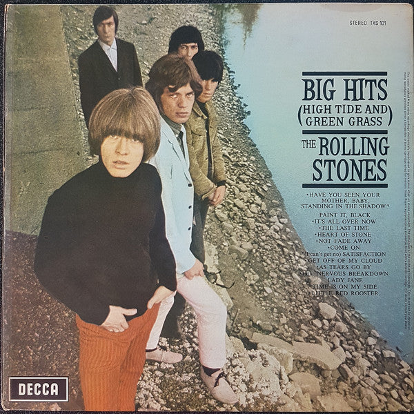 The Rolling Stones : Big Hits (High Tide And Green Grass) (LP, Comp, RP, Gat)