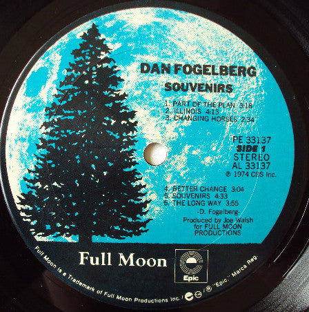 Dan Fogelberg : Souvenirs (LP, Album, RE, Gat)