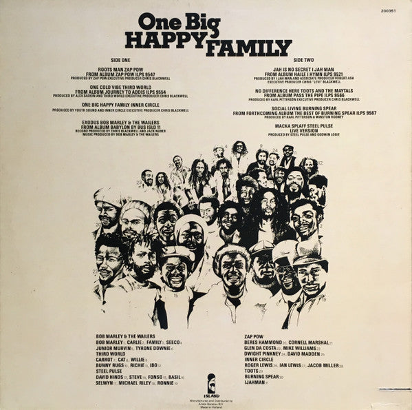 Various : One Big Happy Family (LP, Comp)