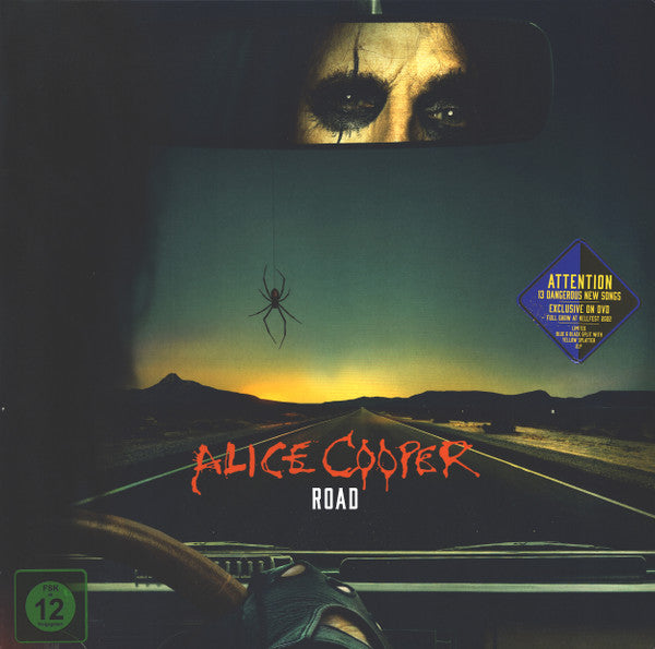 Alice Cooper (2) : Road (2x12", Album, Bla + DVD-V + Ltd)