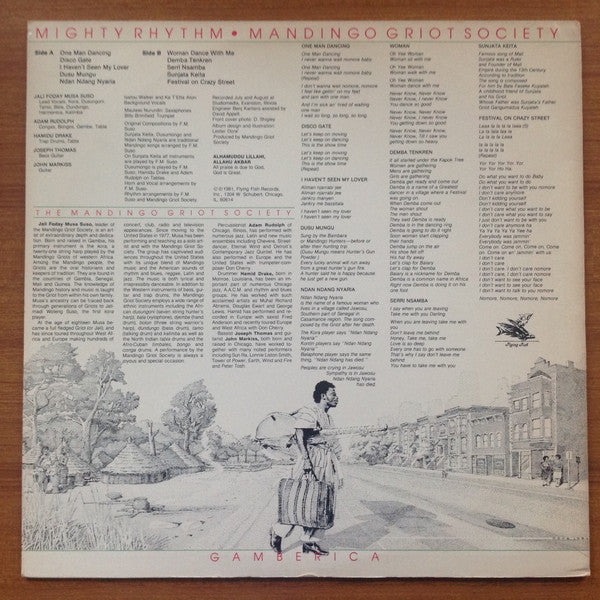 Mandingo Griot Society : Mighty Rhythm (LP, Album)