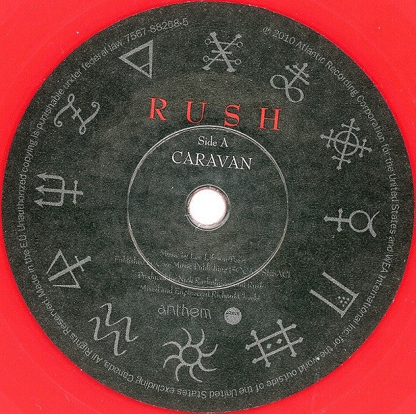 Rush : Caravan / BU2B (7", Single, Red)
