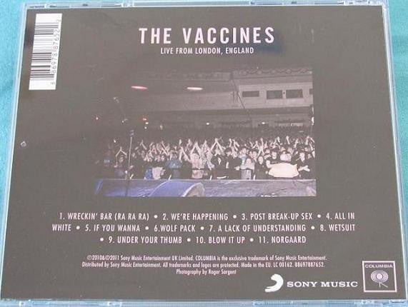 The Vaccines : Live From London, England (CD, Ltd)