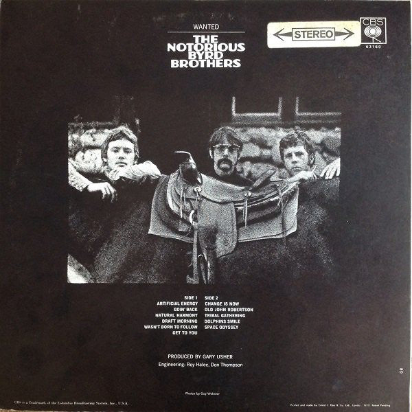 The Byrds : The Notorious Byrd Brothers (LP, Album)