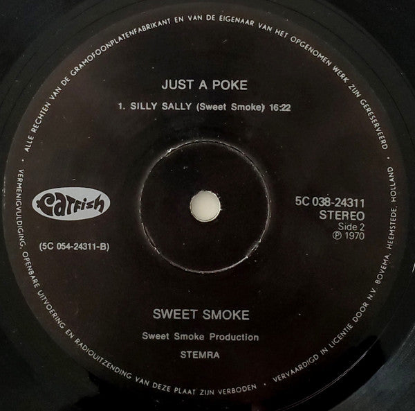 Sweet Smoke : Just A Poke (LP, Album, RE)