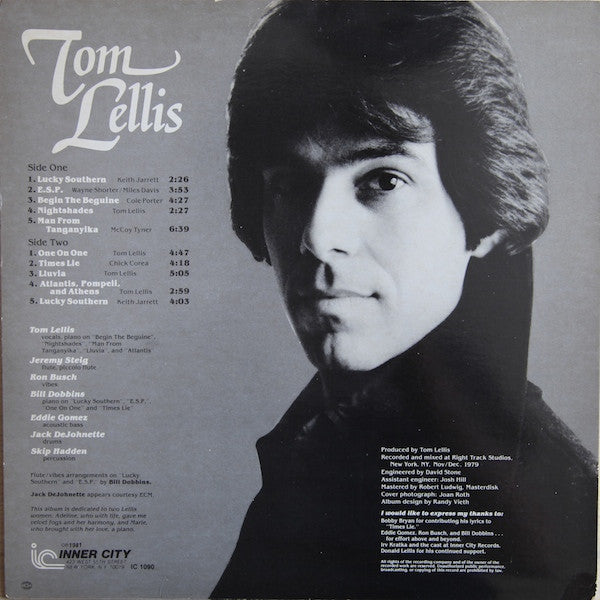 Tom Lellis : Tom Lellis (LP, Album)