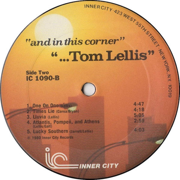 Tom Lellis : Tom Lellis (LP, Album)