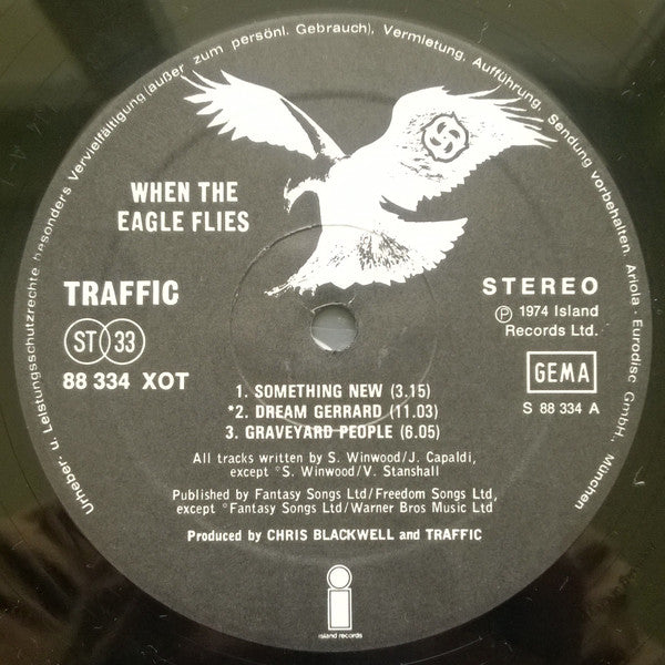 Traffic : When The Eagle Flies (LP, Album)