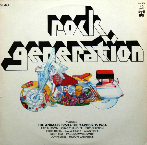 The Animals + The Yardbirds : Rock Generation Volume 1 - The Animals 1963 + The Yardbirds 1964 (LP, Comp)