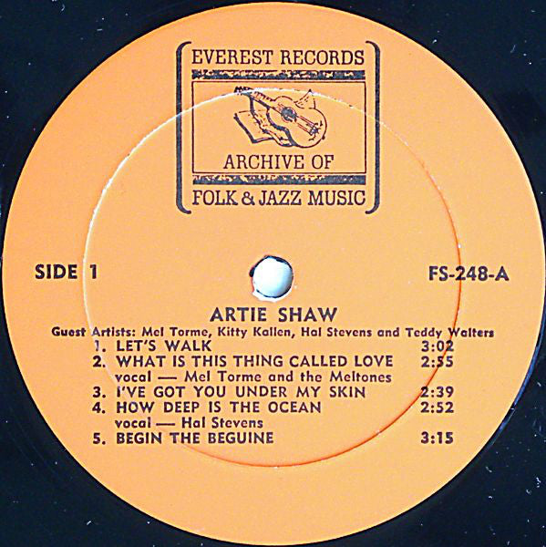 Artie Shaw : Artie Shaw (LP, Comp)